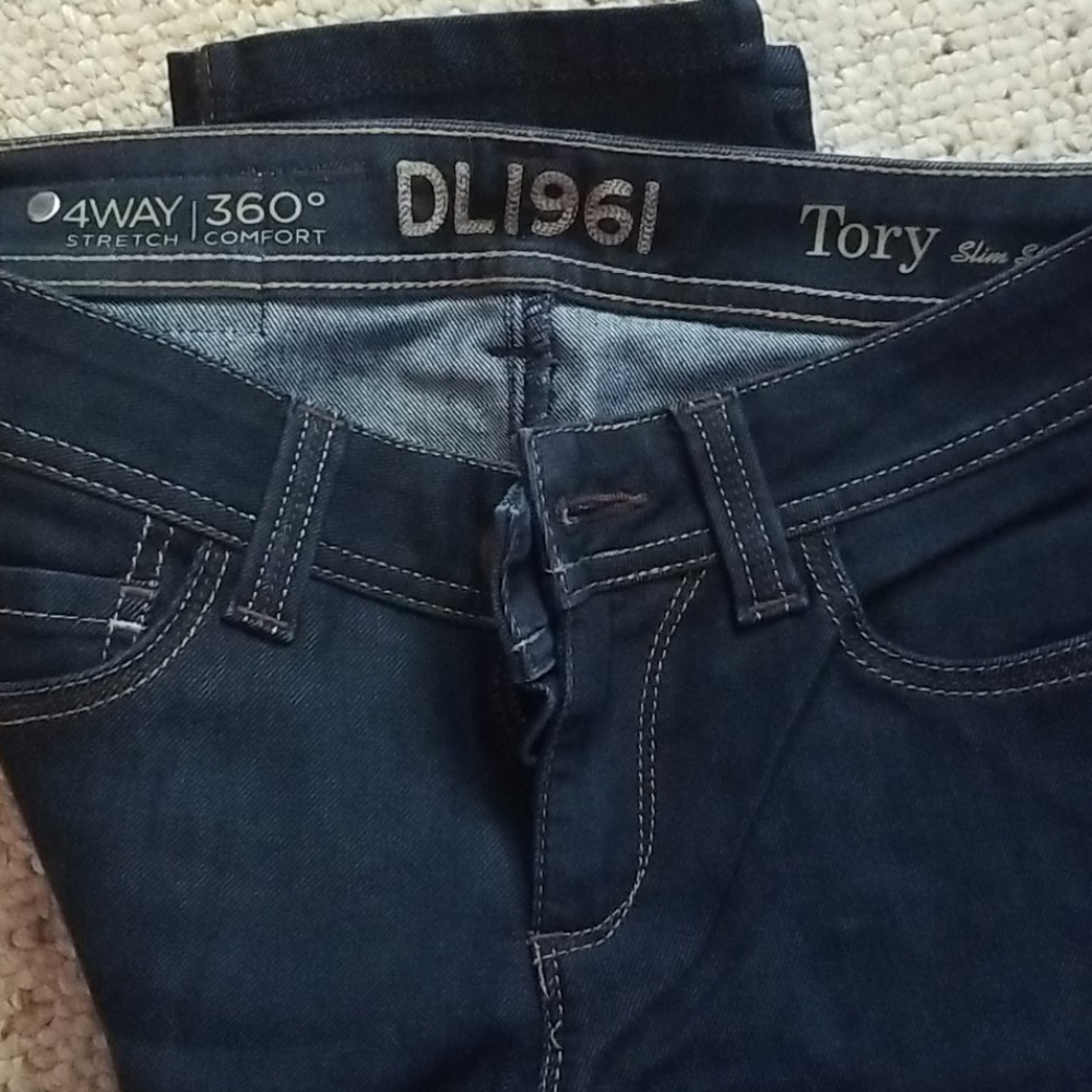 NWOT DL 1961 Tory jeans sz 25